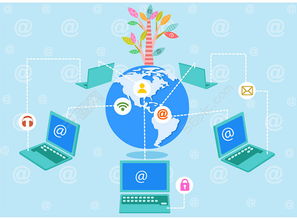 卡通多媒体信息图表素材 免费下载矢量图，编号26452937，千图网助力网络与信息安全软件开发